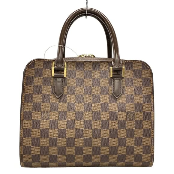 LOUIS VUITTON Triana Ebene Damier - Handbag Damier Canvas 663-072325 - Picture 2 of 14